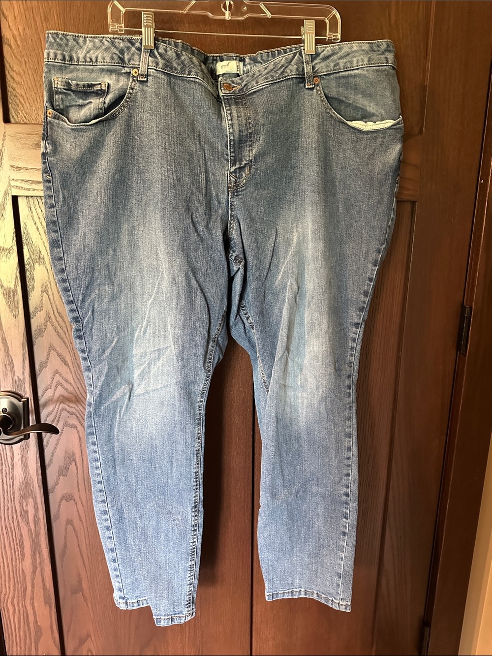 Maurices Light Blue Boyfriend Jeans